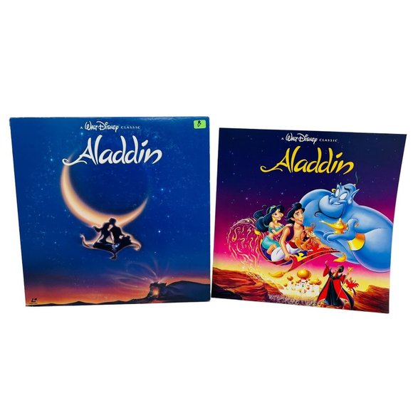 Walt Disney‎ Animated Classic Aladdin Laserdisc PILA-1277 Japanese - Picture 1 of 8